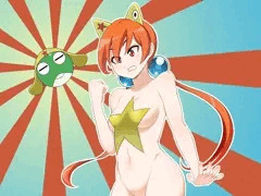 軍曹のコスプレは、ほぼ裸。