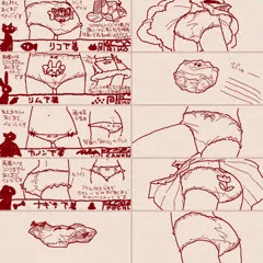 手書きパンツ１８