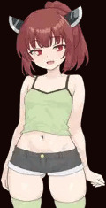 おさがりポニテきりたん