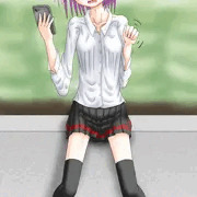 「パパ、こっちこっち♪」