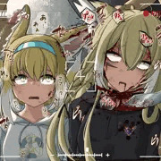 脳姦ウルピスフォリア＆スズラン(skeb)