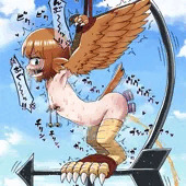 ハーピー風見鶏