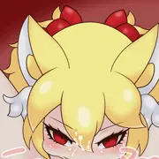 [オリジナル]金髪狐耳ちゃんフェラ