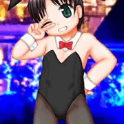 黒バニー