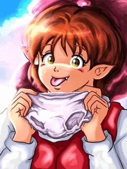 じぶんパンツを紹介する5期猫娘