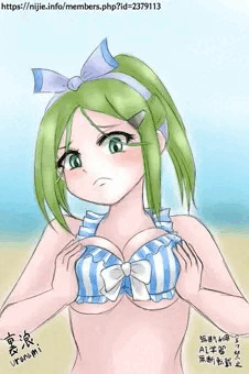 水着塔子パイズリ