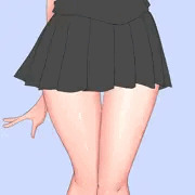 三つ編みちゃん