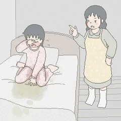叱られて