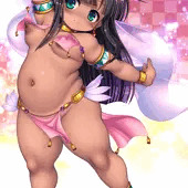 色黒ぷにぷにロリダンサーちゃん