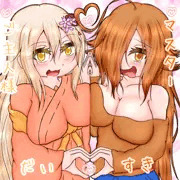 推しの子2人で乳合わせ