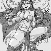 ドラゴラムで変身中のマーニャ