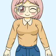 ややぽっちゃりな眼鏡