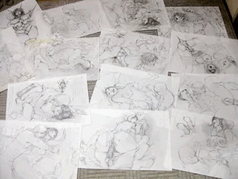 【下描き集1～10】