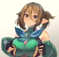 はーい、パティちゃんのおっぱいサンドですよー！