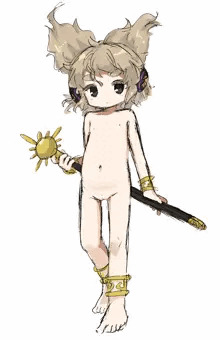 はだか神子ちゃん&剣