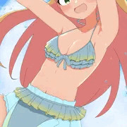 瑠璃ちゃん水着おむつ
