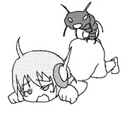 【GIFアニメ】絶対インベーダーなんかに負けたりしない!!＋おまけ