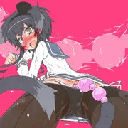 しっぽ生やされちゃう時津風