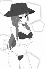 ユリカ・美ヶ島・マジスティア（水着＆トップレス）