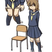 猫耳椅子開脚