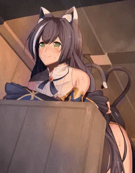 キャル（プリンセスコネクト）の飼い猫交尾