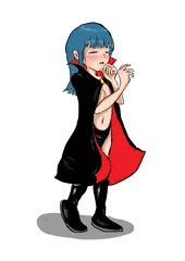 魔女っぽいのを描いてみたっ・・・