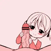 【GIFアニメ】園児おくちえっち