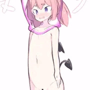 ピンクモルゲ化ロリサキュバス
