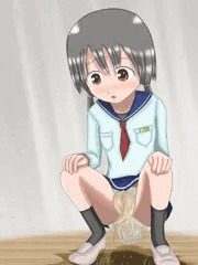 糞尿おもらしJCちゃん