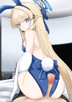 トキ(バニーガール) 尻コキ