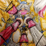 エクセリアちゃんのドラゴン姦ニプルファック絵ください