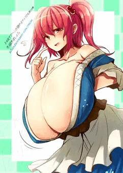 ＲＴされたら爆乳な東方キャラ描くったー