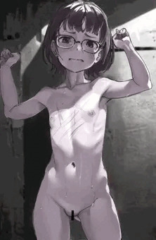 ロリメガネ鞭痕