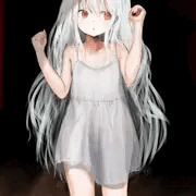 アルビノ少女