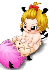 かりんちゃん×まおちゃん