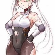 オリジナル白い子
