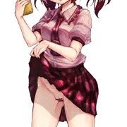 【差分遊び】垂れタマ包茎ふたなりはたてちゃん