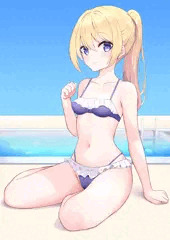 水着ロリメイドさん