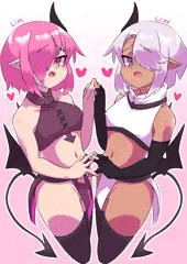 ふたごサキュバス