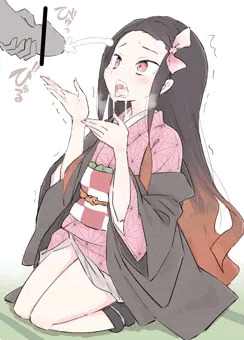 禰豆子ちゃんに出してあげる