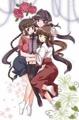 看板娘3人
