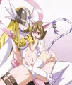ヒカリちゃんとエンジェウーモン様