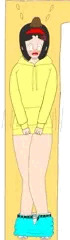 うんこ中に上から泥団子