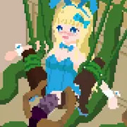 バニーガールと野菜姦