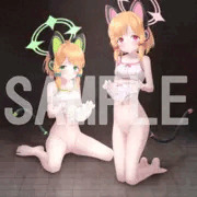 skeb依頼品からモモイ&ミドリ