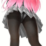 黒タイツローアングル