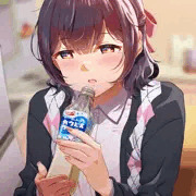 白い液体の入ってるペットボトルを愛しそうに飲み込む凛世ちゃん