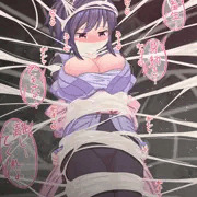 しいな蜘蛛糸拘束