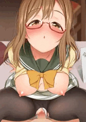 【Skeb】図書室でベロチューしながらラブラブエッチする花丸