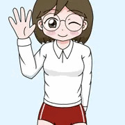 眼鏡なオリキャラ絵。（230334）（差分あり）